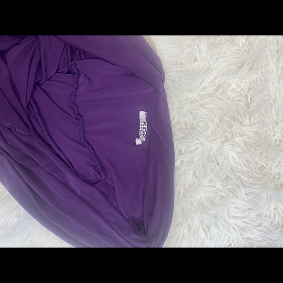 Bridesmaid Dress| Evening dress | Embellished Purple Dress - Picture 7 of 10